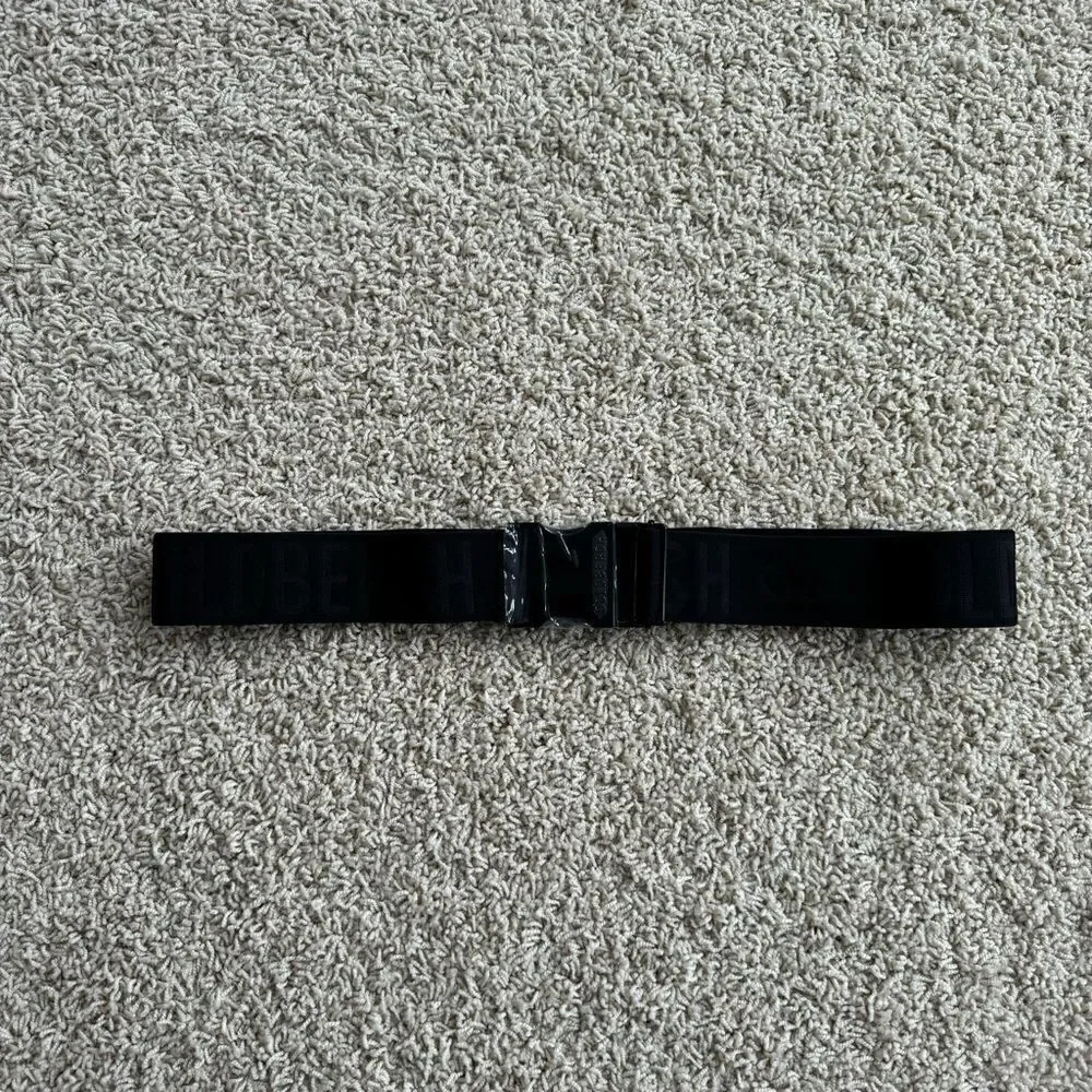 Goldbergh Ski Belt Logo Black for Ski Pants, Jacket, and ski suits